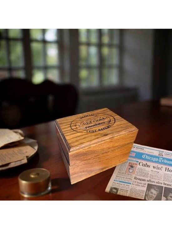 Chicago Tribune Other - Chicago Tribune Test Kitchen Recipe Box – Vintage 1960s Kitchen History Piece, F